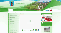 Desktop Screenshot of gminagrybow.pl